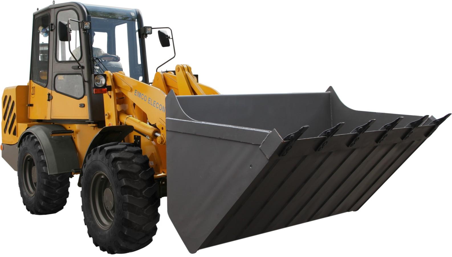 Going Hi-tech Eimco Elecons new and unique articulated wheel loader, AL-120 expected to fill up a void in the material handling equipment industries.